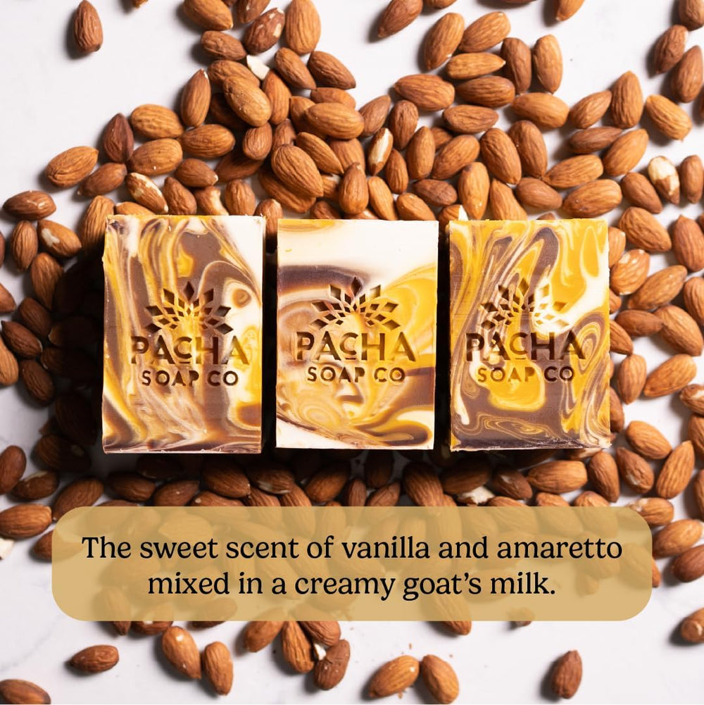 Pacha Soap Co charcoal bar designed for deep cleansing and pores refinement.