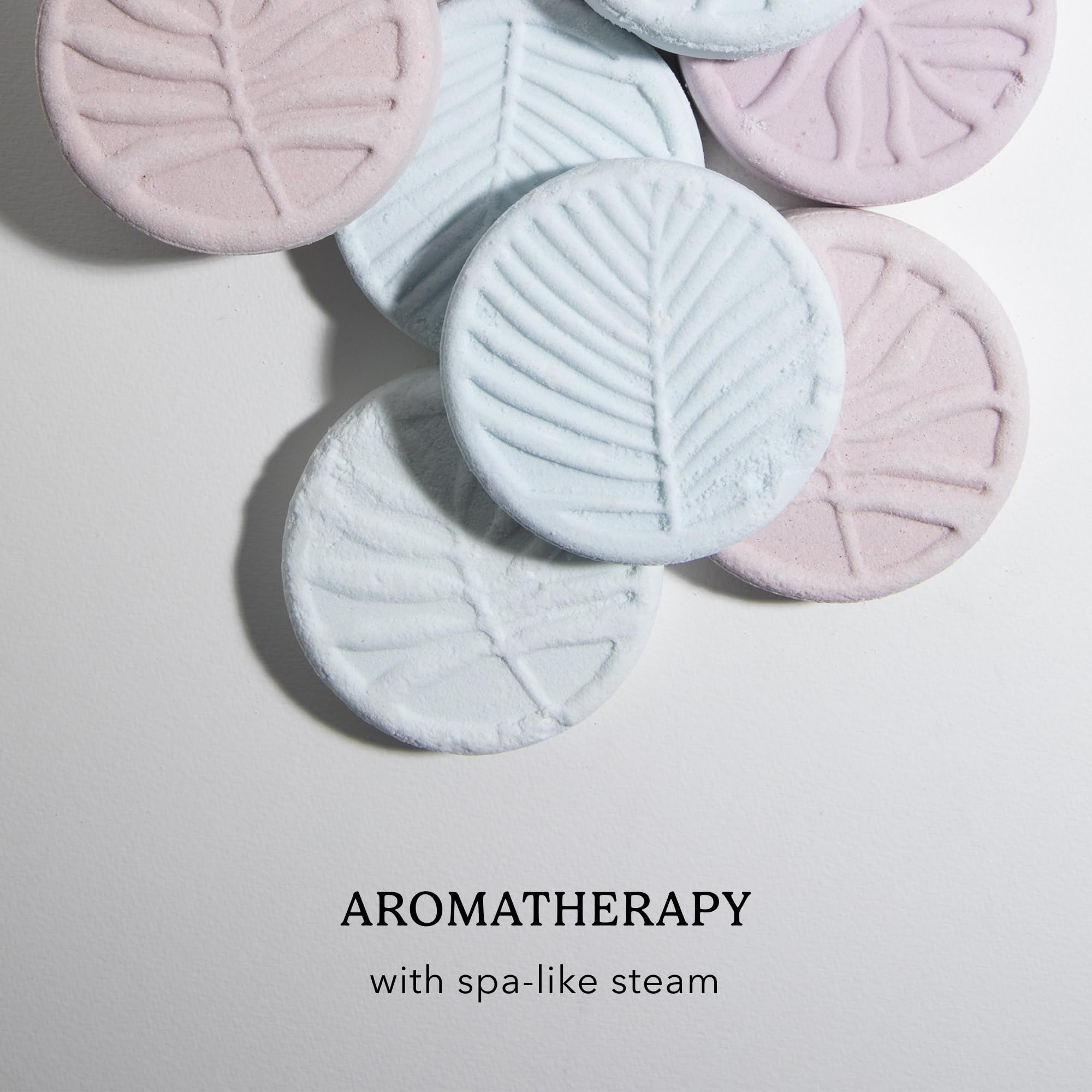 Close-up of steamers highlighting non-toxic, paraben-free formula