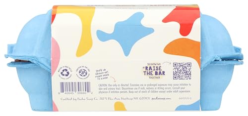 Pacha Soap Co packaging close-up highlights cruelty-free beauty approach