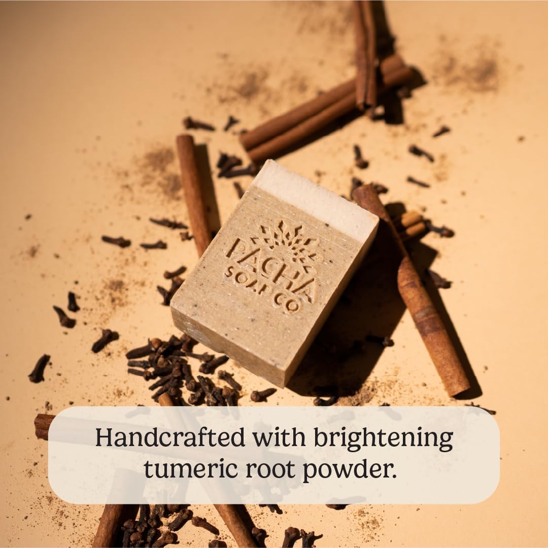Pacha Soap Co handcrafted bubbles showcase artisanal care and quality.