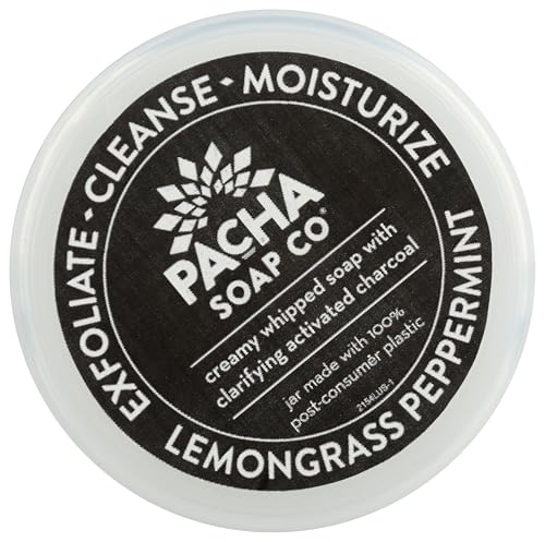 Pacha Soap Co natural ingredients label hints at third-party certification for organic claims.