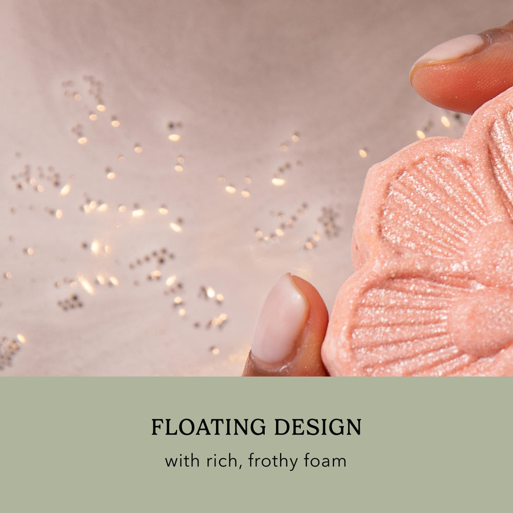Pacha Soap Co non-toxic bath bomb with clean ingredients for baths