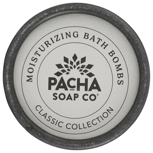 Pacha Soap Co Pacha Peaces Froth Bomb variety pack packaging looks giftable for gifting