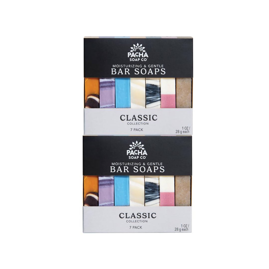 Pacha Soap Co Sand & Sea bar for refreshing daily cleansing and skin hydration.