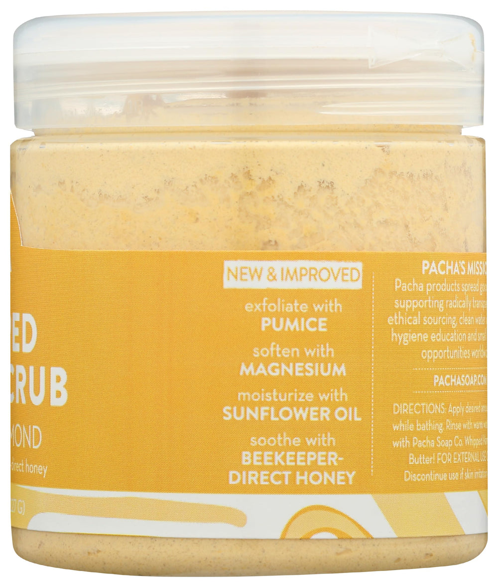Pacha Soap Co 8 oz jar packaging on shelf