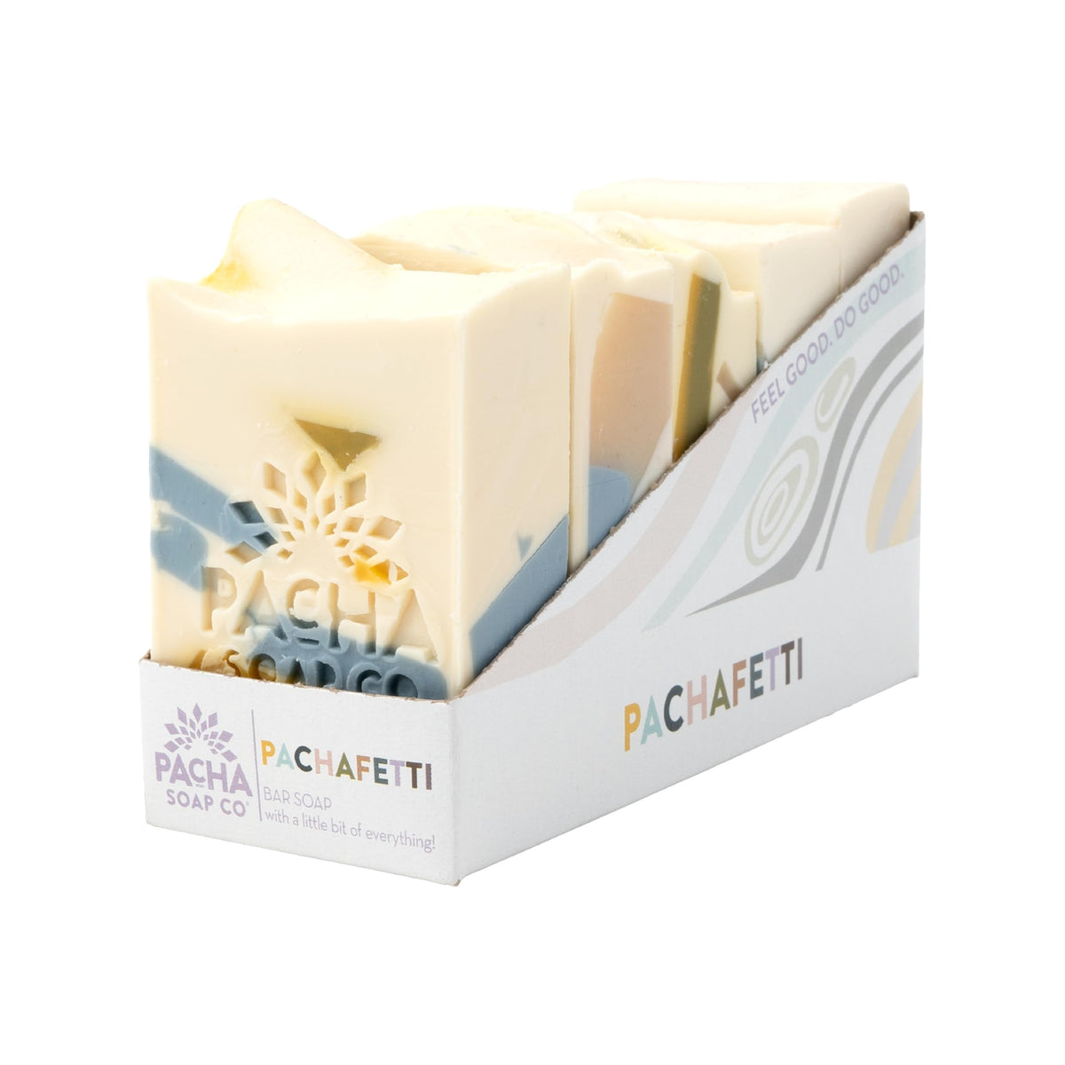 Pachafetti bar lemongrass peppermint aroma delivers a refreshing cleansing experience.
