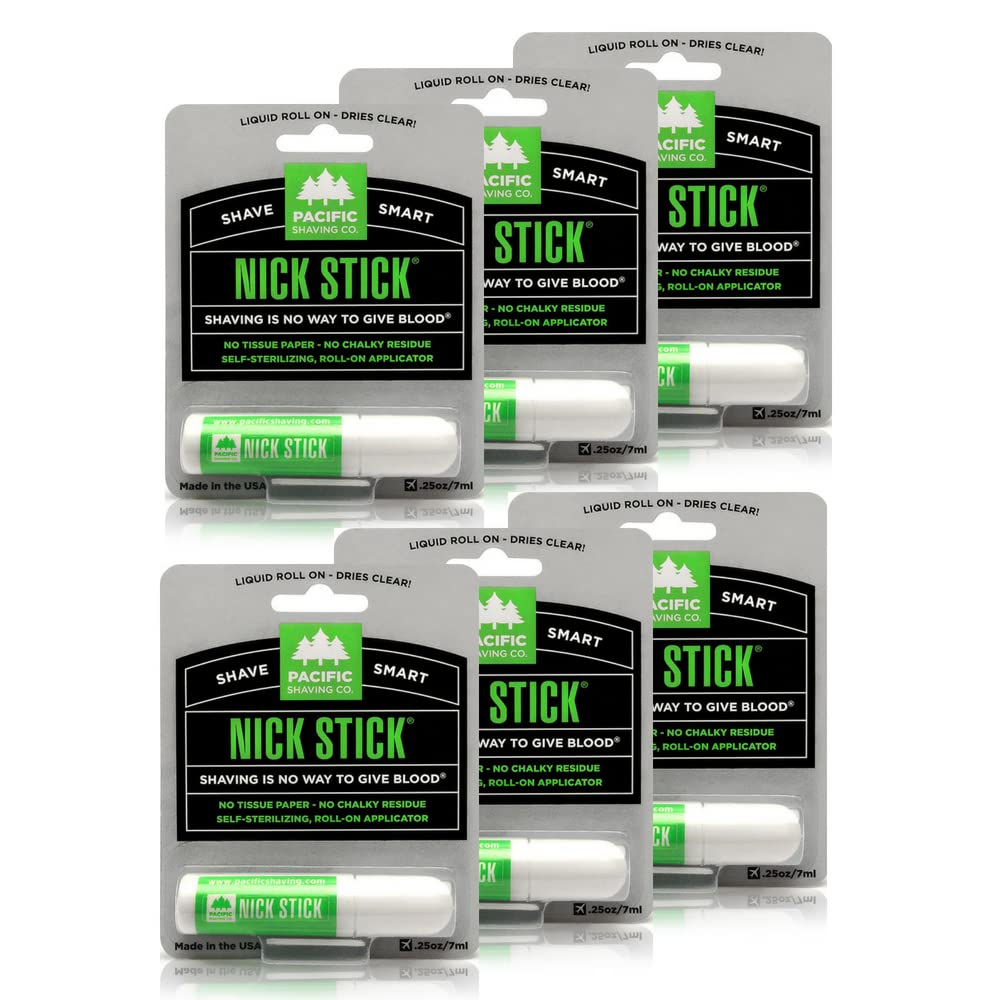 Pacific Shaving Nick Stick roll-on applicator for quick nick relief and control