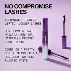 Pacifica Activist Curling Mascara vegan brush focuses lashes for maximum volume.