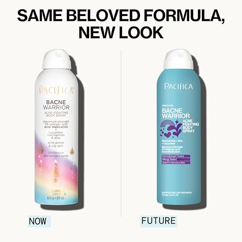 Pacifica Bacne Warrior fine mist application covers hard-to-reach areas.