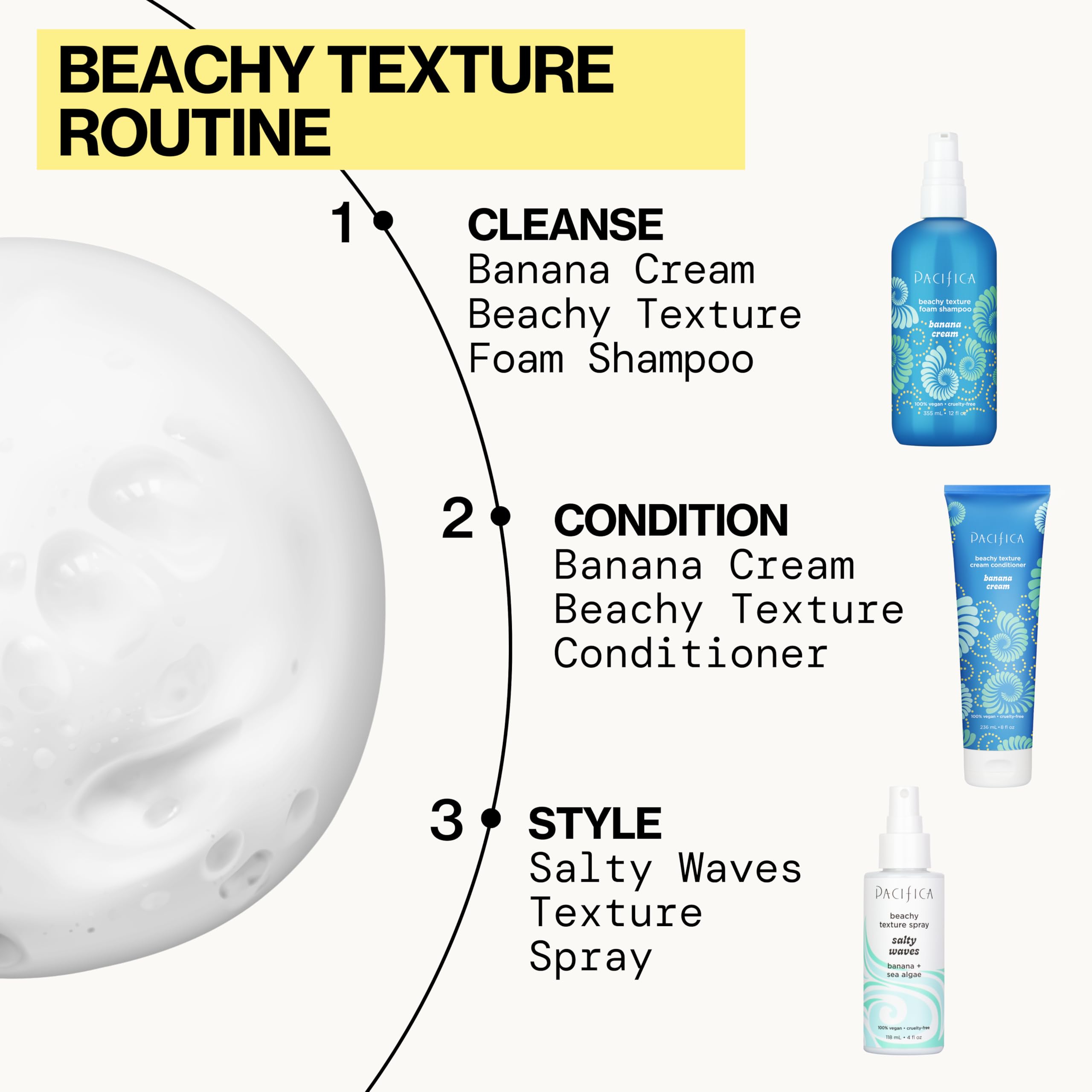 Pacifica Banana Cream Texture Shampoo color-treated hair suitability