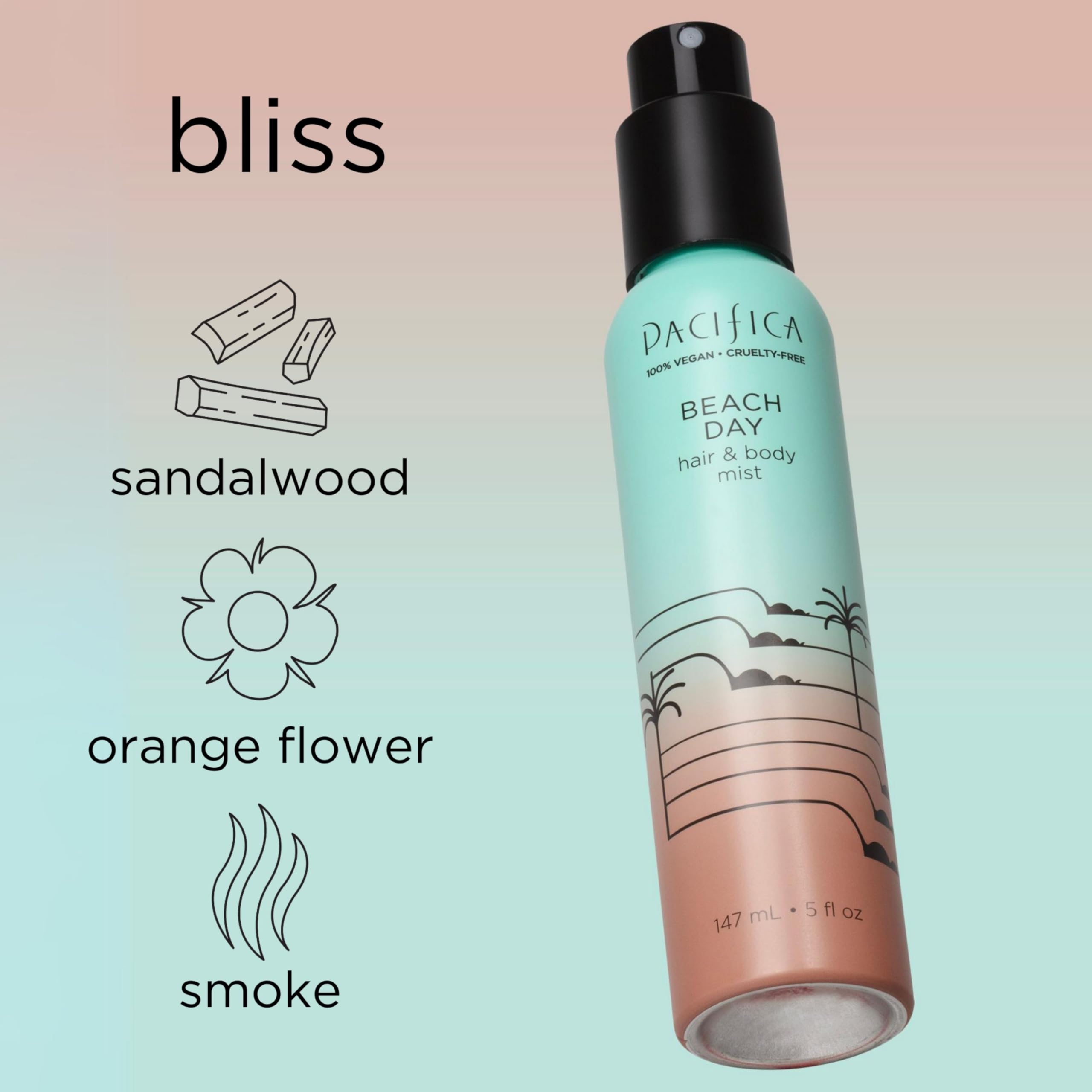 Close-up of label emphasizing vegan and cruelty-free values
