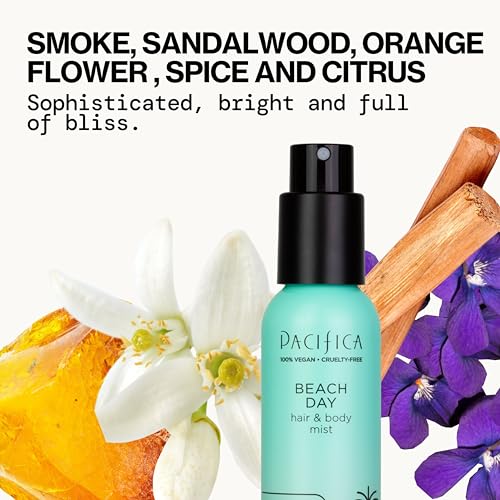 Sandalwood note close-up highlighting Beach Day's calming base