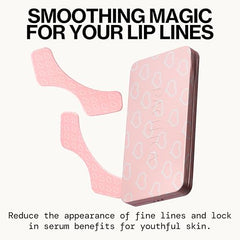 Pacifica Beauty silicone mask adheres along smile lines to flatten creases without adhesives