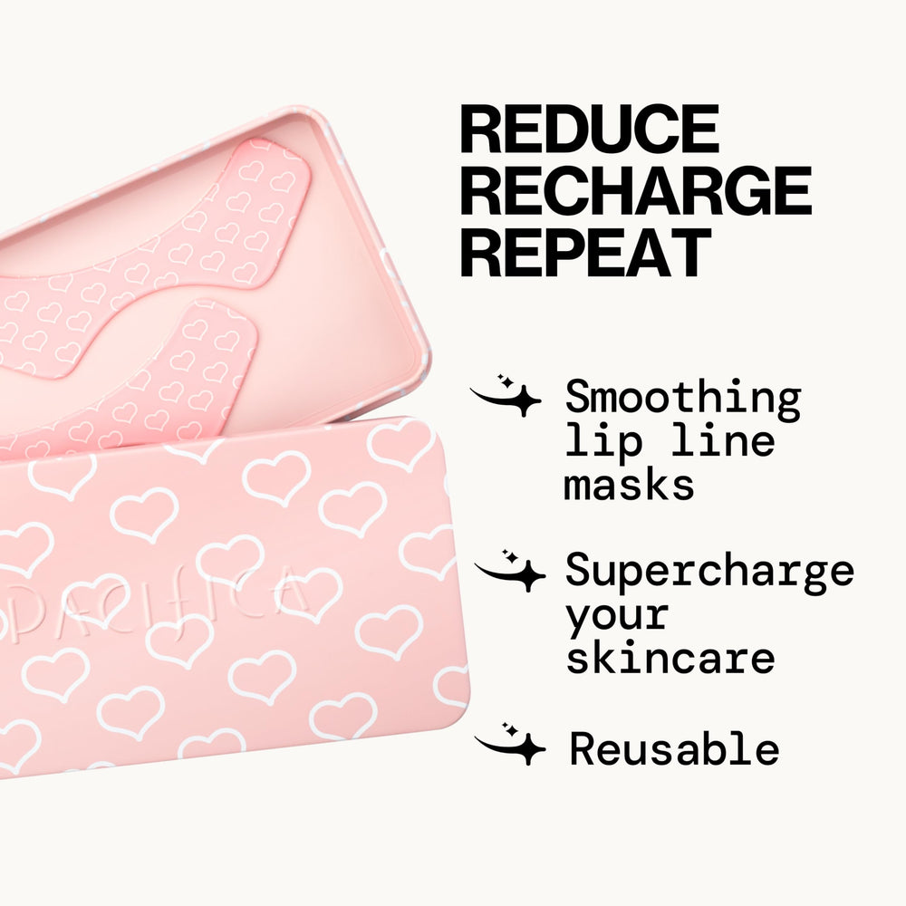 Pacifica Beauty storage tin included for clean organization