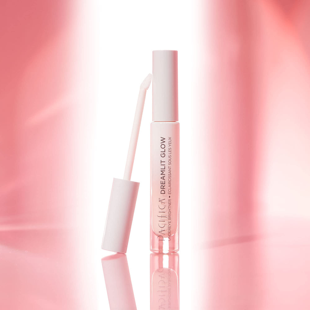 Pacifica DreamLit Glow pearlescent particles create a soft light reflection