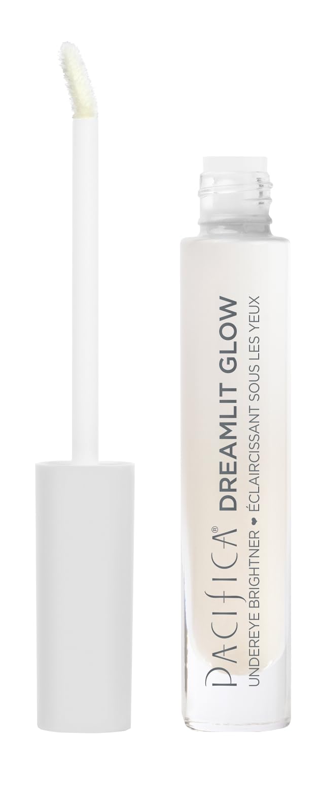 Pacifica DreamLit Glow under-eye brightener tube for instant brightness and light diffusion