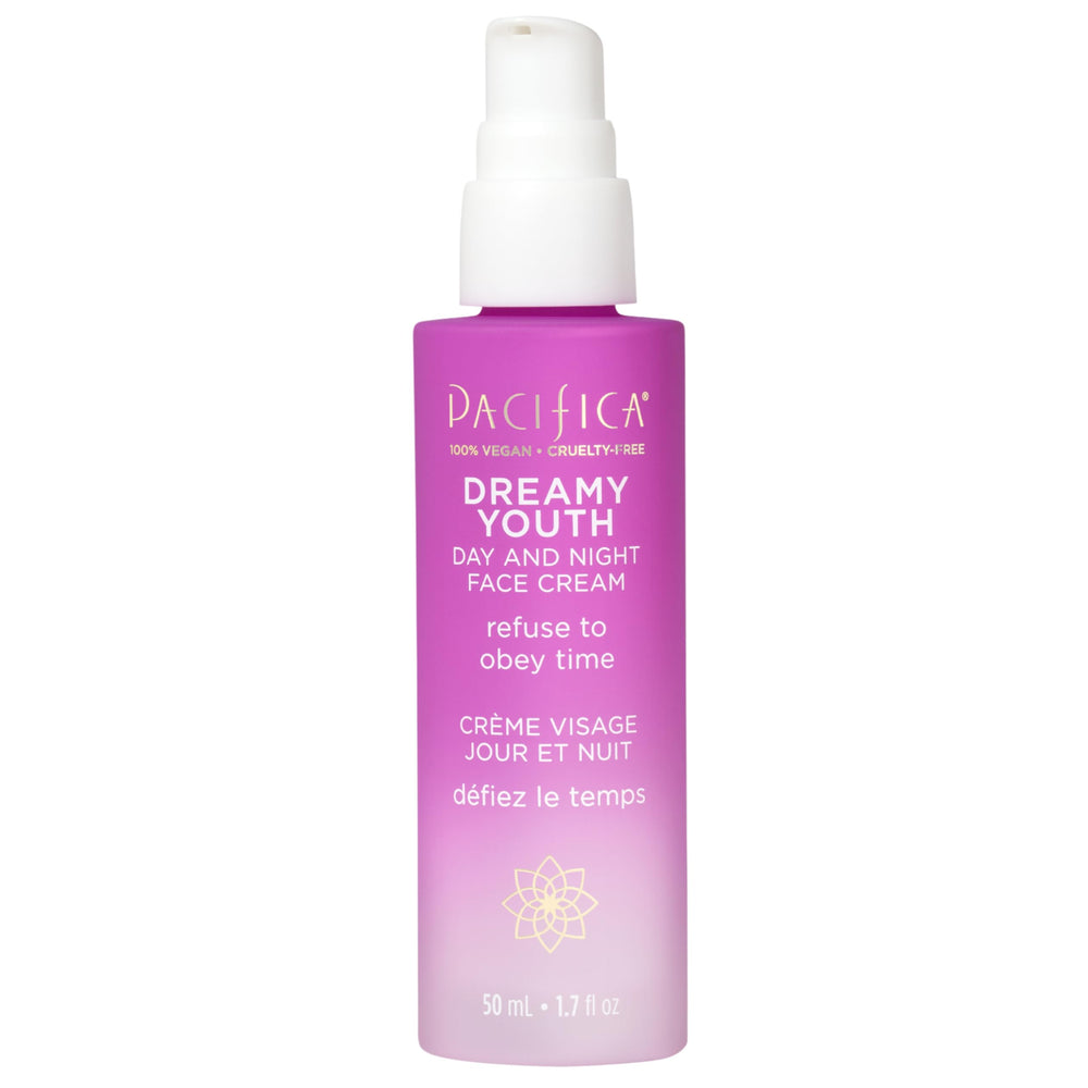 Pacifica Dreamy Youth Face Cream is suitable for day and night use.