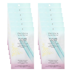 Pacifica Future Youth Time Shift mask 12-pack for at-home spa sessions and hydration benefits
