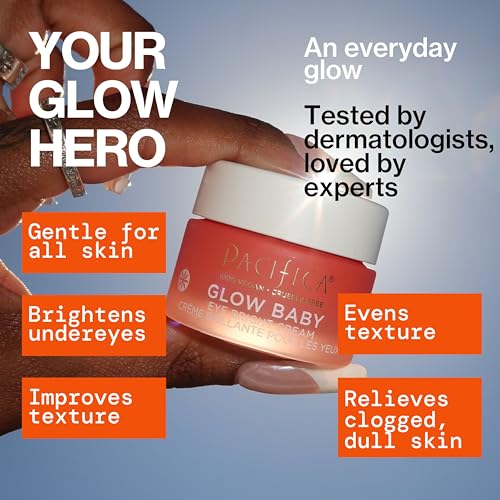Pacifica Glow Baby Eye Cream caffeine infusion de-puffs tired eyes