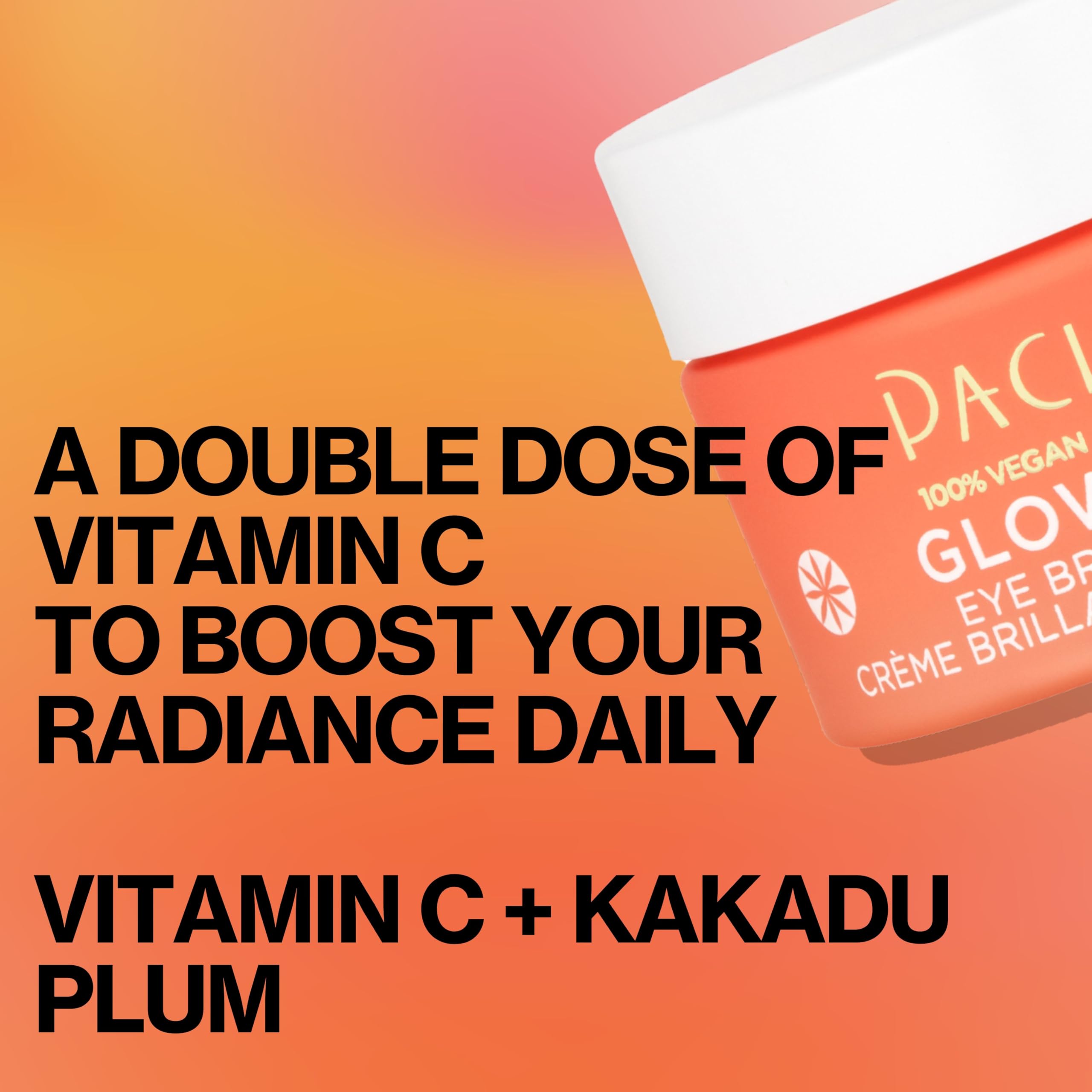 Pacifica Glow Baby Eye Cream hydrating formula keeps under-eye skin plump under makeup