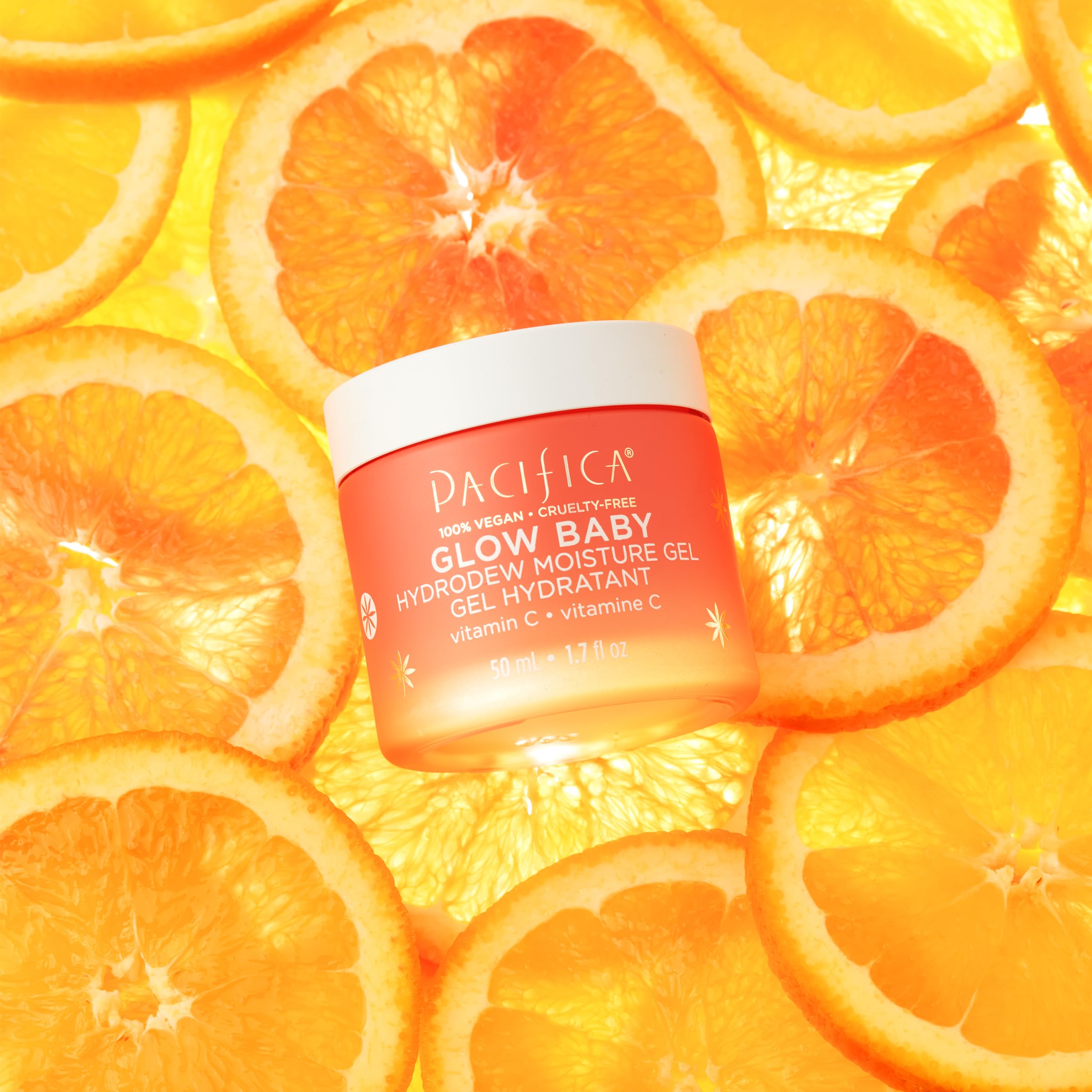 Pacifica Glow Baby Hydrodew ready-for-makeup shot shows prep-ready skin