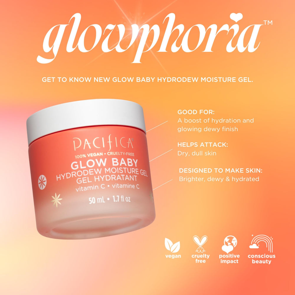 Pacifica Glow Baby Hydrodew vitamin C niacinamide boost close-up