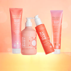 Pacifica Glow Baby Kakadu plum ingredients highlight natural vitamin C source for even tone.