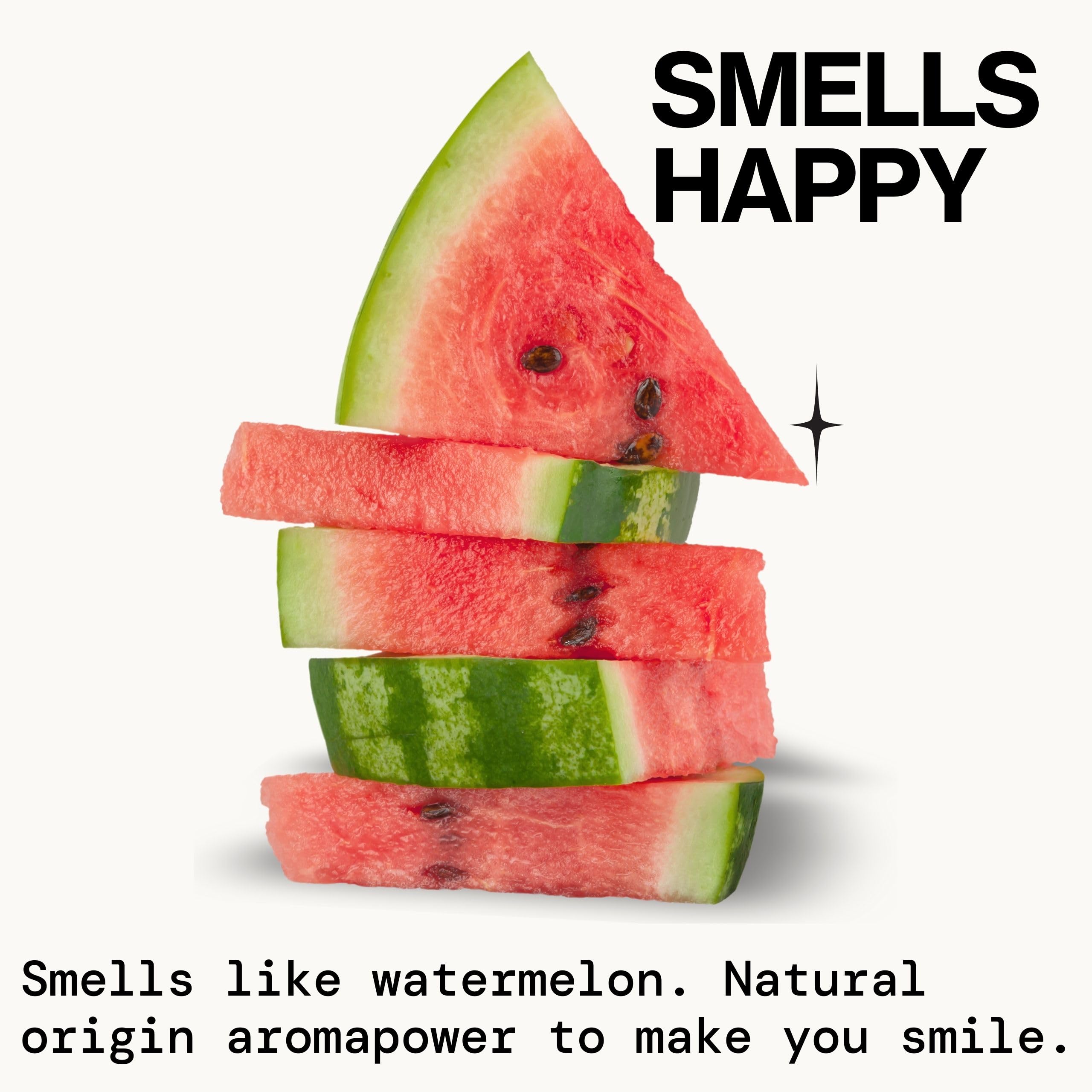 Hyaluronic acid drop illustration on the Happy Water Toner label.