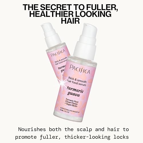 Pacifica Invisible Calming Hair Serum dropper releasing a lightweight blend for scalp nourishment.