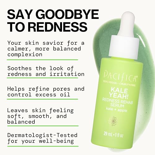 Pacifica Kale Yeah! Niacinamide five percent badge signals pore-minimizing softness.