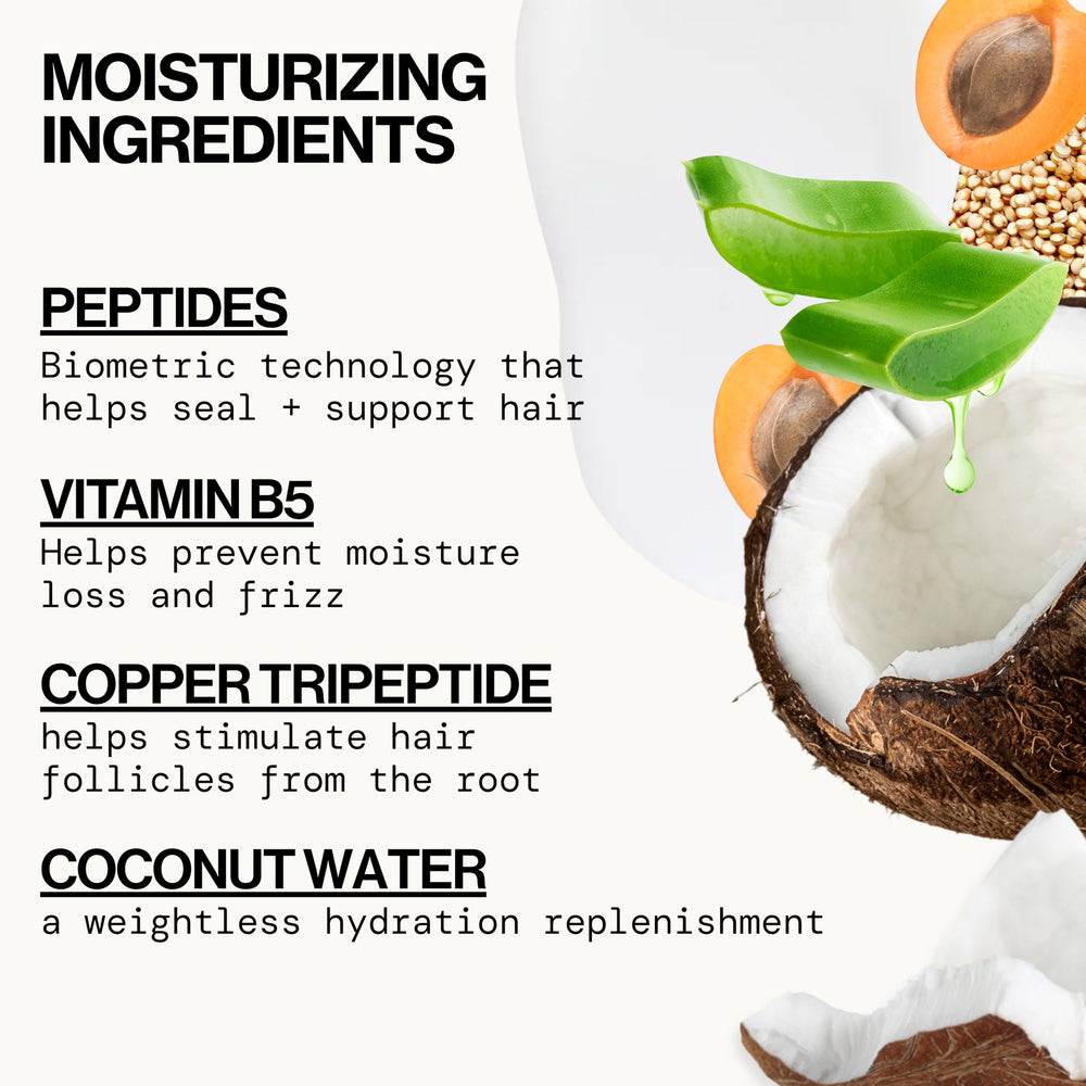 Plant-based ingredients nourish without harsh additives in Pacifica leave-in conditioner.