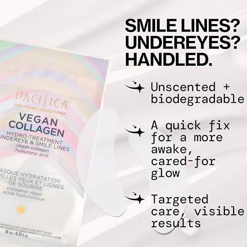 Pacifica Smile Mask Patch Closeup targets hydration for smile lines