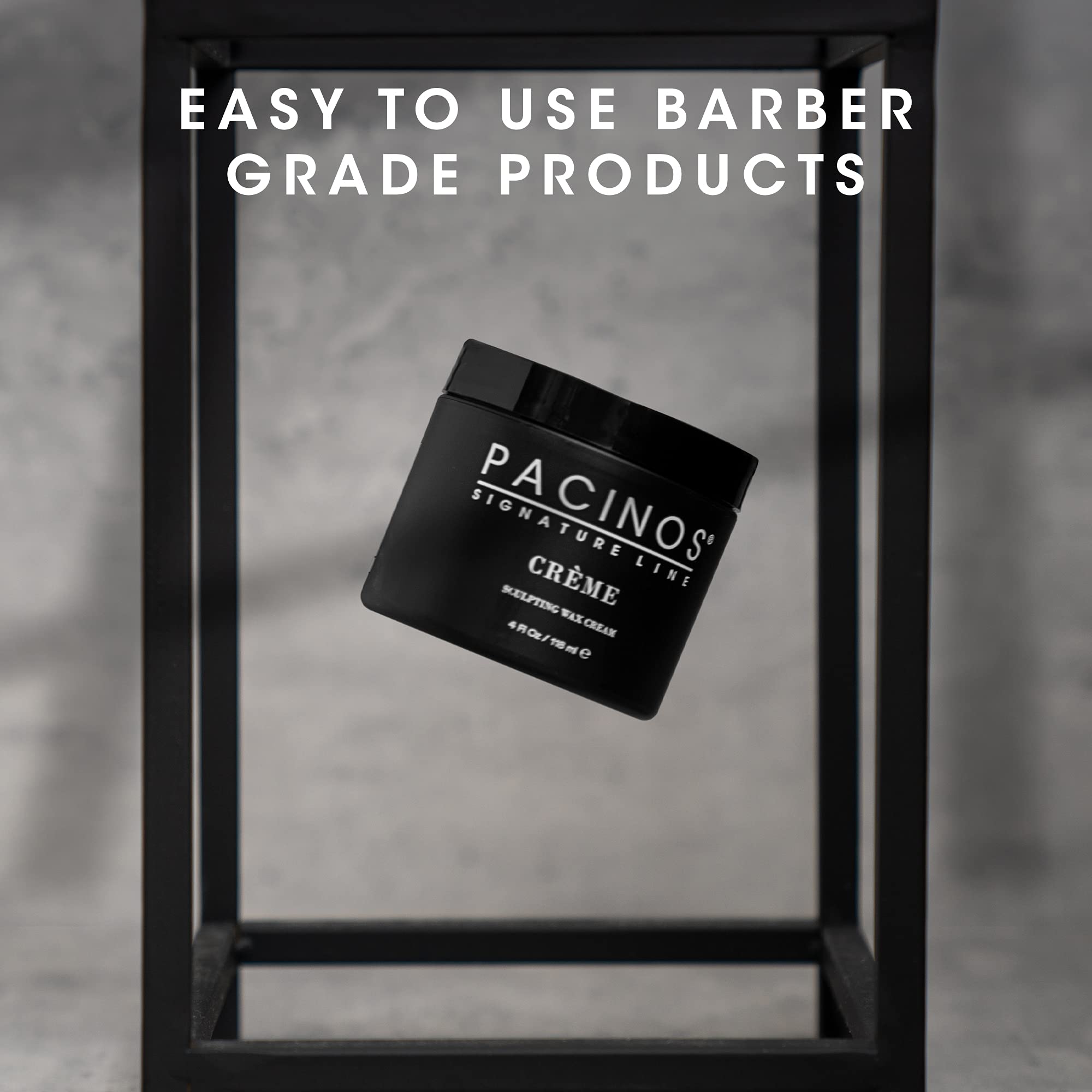 Pacinos Creme Wax Cream water-soluble formula for easy removal.