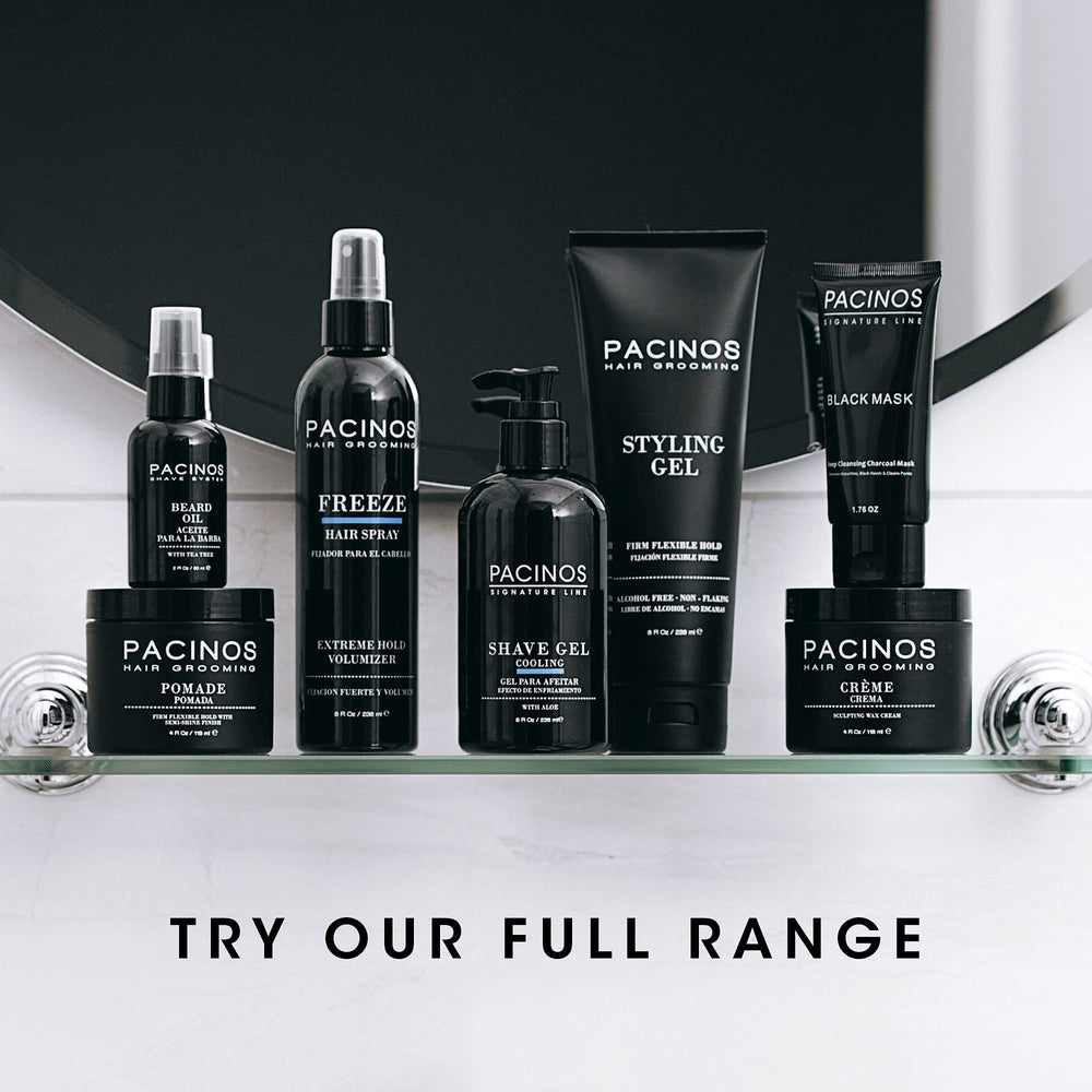 Pacinos Creme packaging closeup highlights premium branding