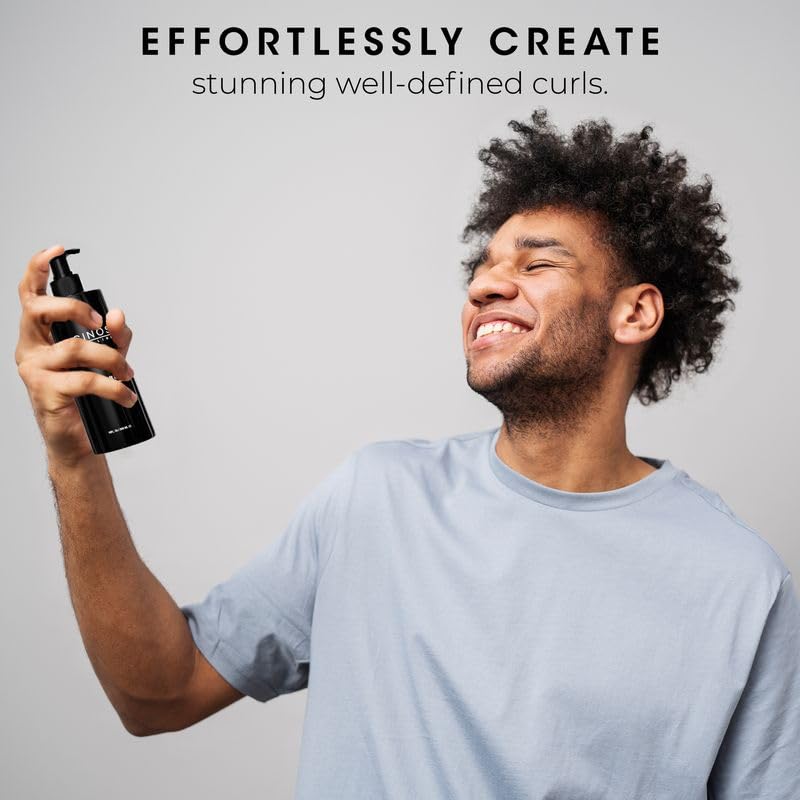 Pacinos Curling Cream provides long-lasting hold without crunchiness.