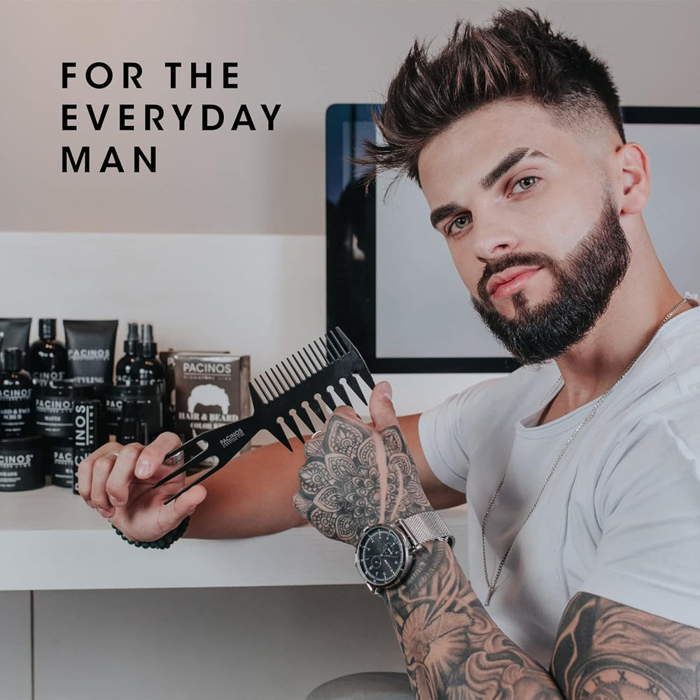 Pacinos Hair Fiber Kit long-lasting hold keeps style intact