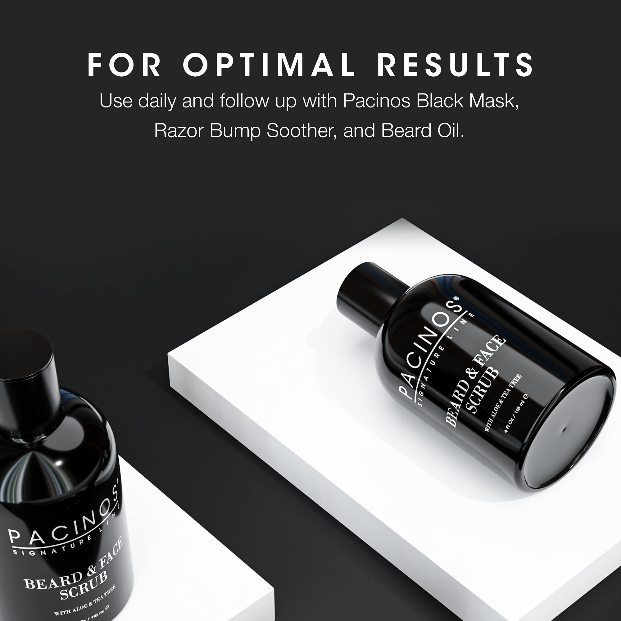 Pacinos Moisture Lock hydrates face and beard