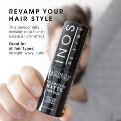 Pacinos Volumizing Matte Hair Powder texture-boost focus for added body