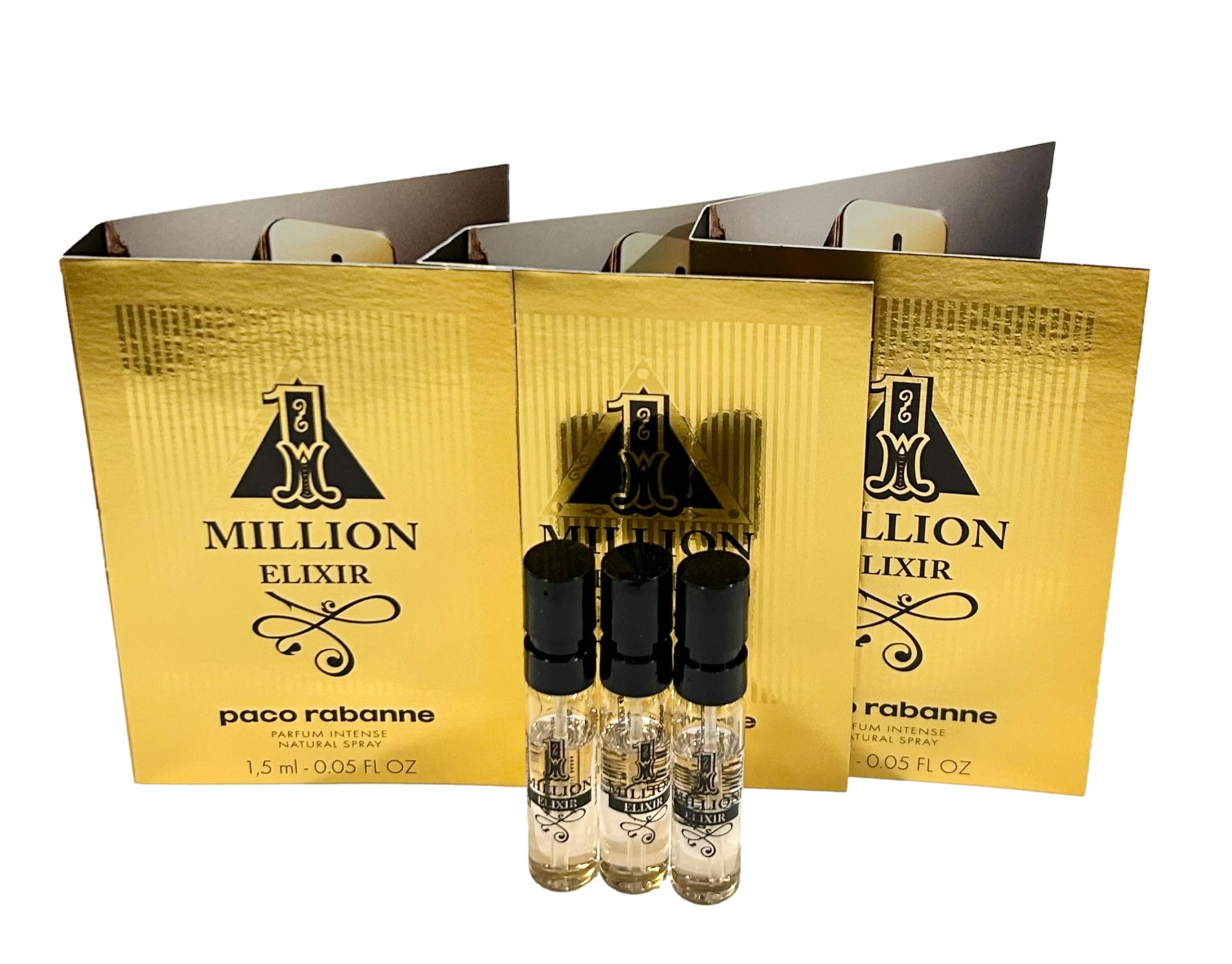 Paco Rabanne 1 Million Elixir Intense travel bottle pour for on the go scent refresh