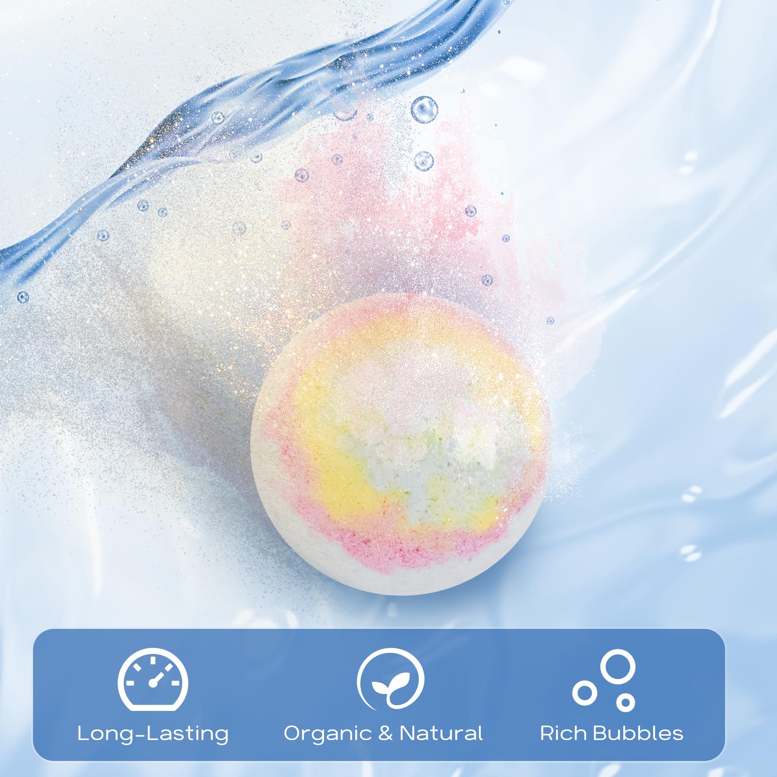 Pahxu bath bombs moisturizing skin with shea and cocoa butter
