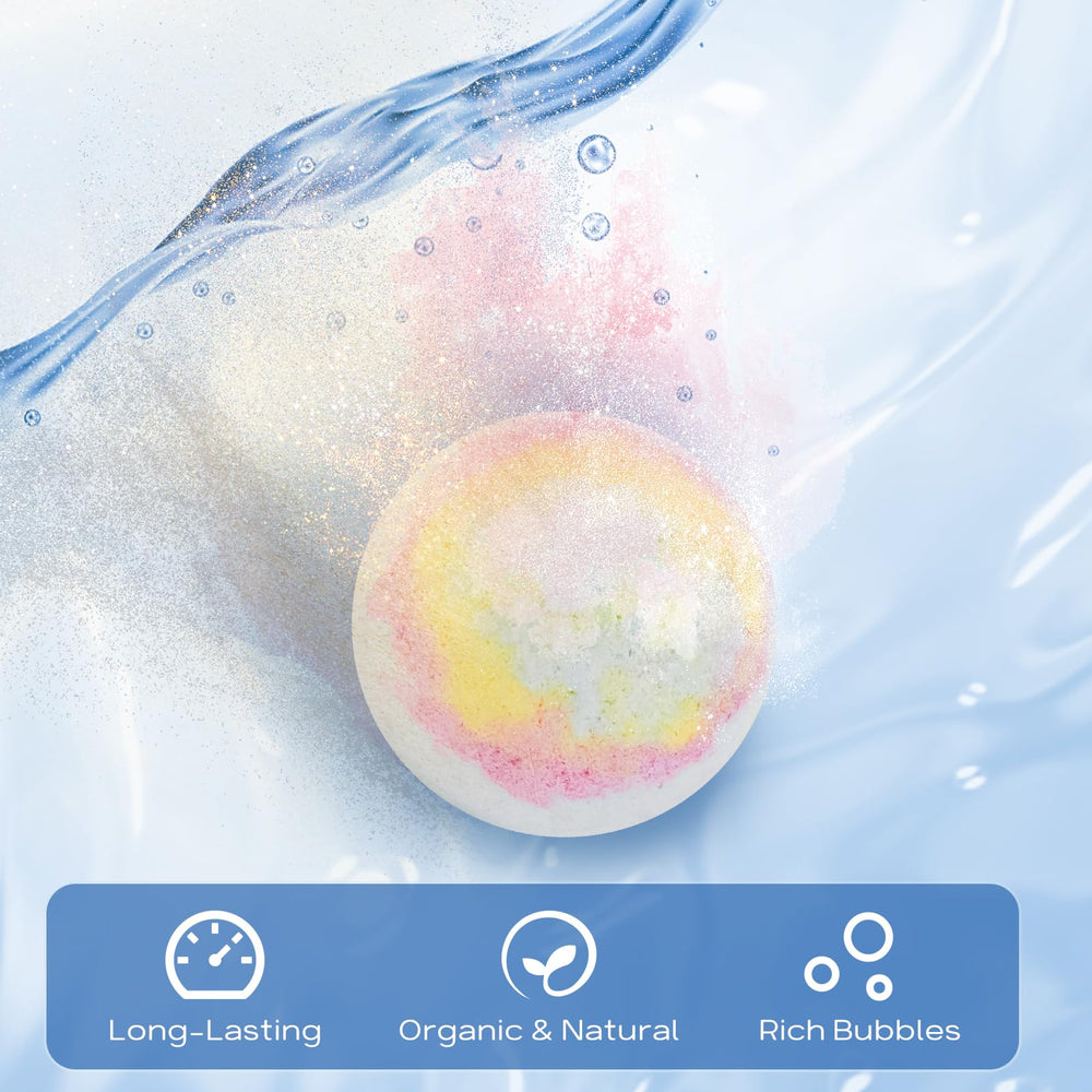 Pahxu bath bombs moisturizing skin with shea and cocoa butter
