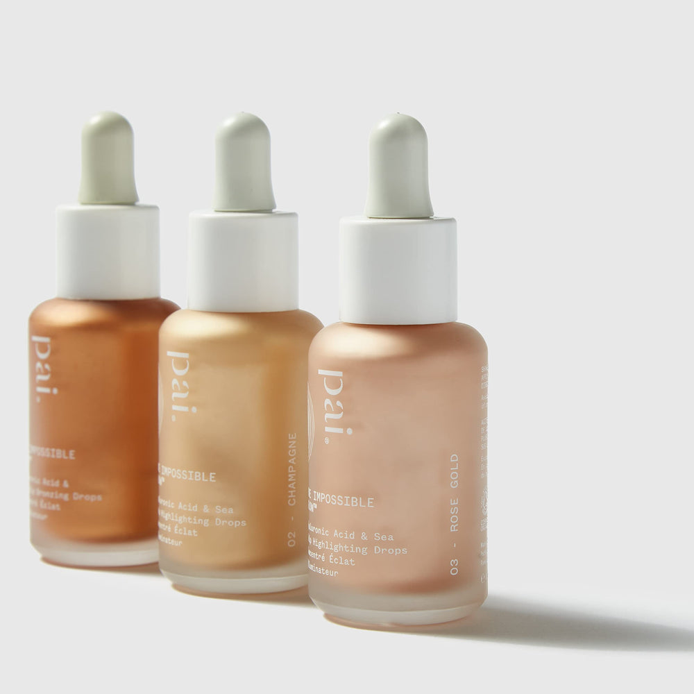 Recyclable packaging and simple design reflect a mindful skincare routine.