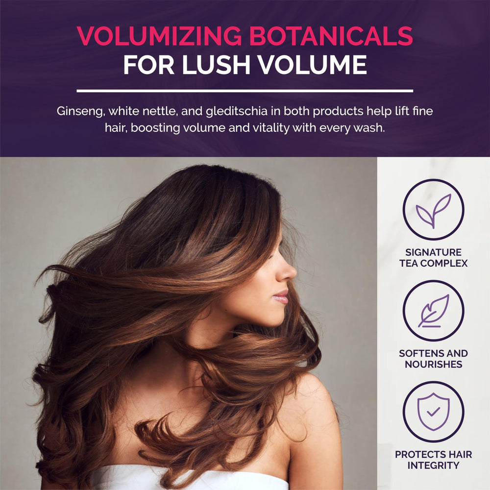 Pai-Shau Opulent Volume duo pack image showcases complete volumizing set