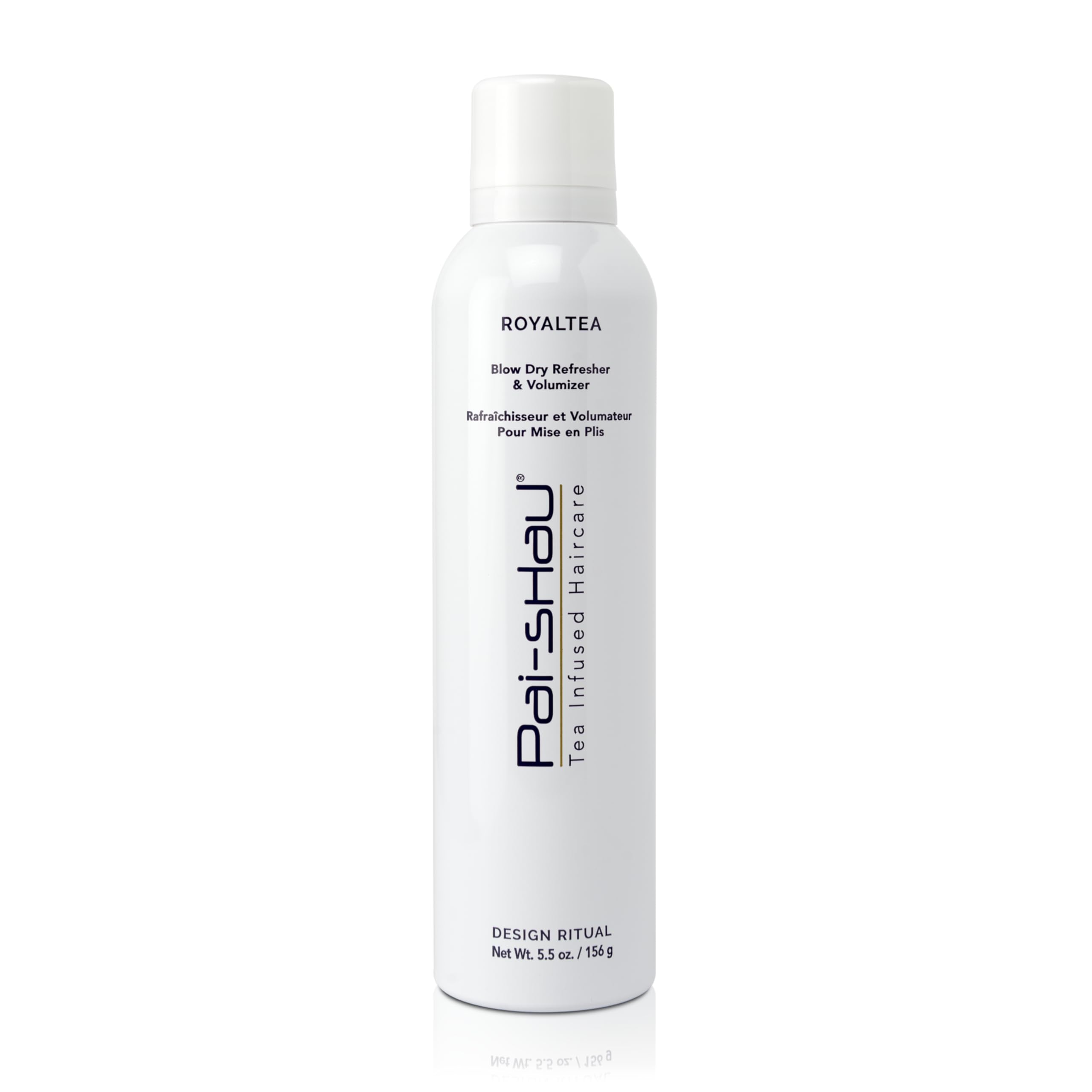 Pai-Shau RoyalTEA dry shampoo bottle spray refreshing between washes with volume