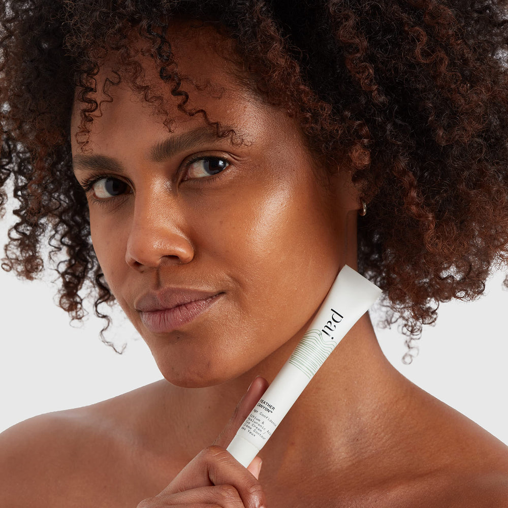PAI SKINCARE Hyaluronic acid illustration conveys plumping hydration.