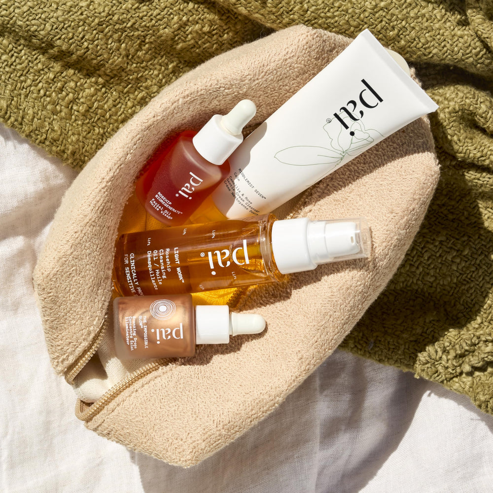 PAI SKINCARE Light Work Rosehip Cleansing Oil, eye makeup removal without harsh rubbing.