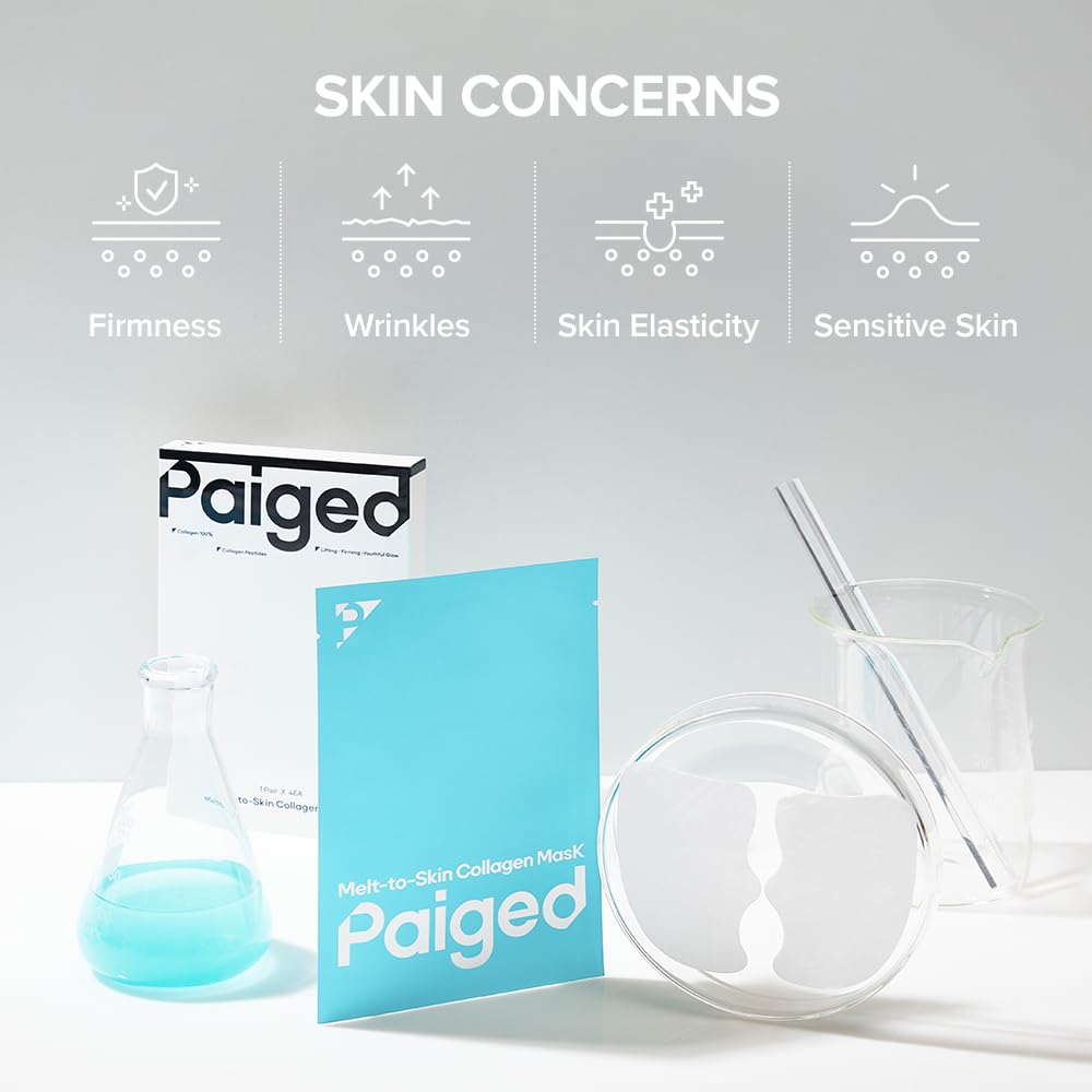 PAIGED patch promotes improved skin texture and elasticity