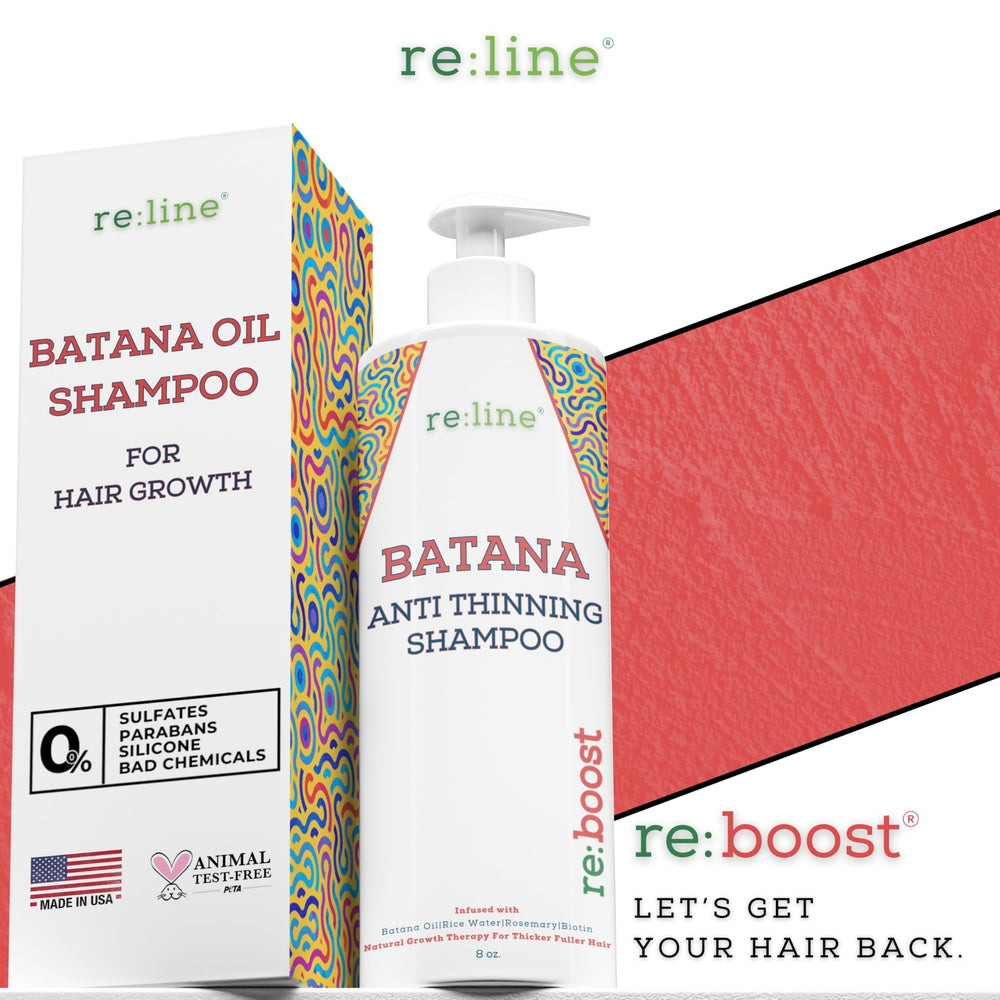 Paisle Botanics Batana Oil Shampoo ingredients display highlights batana oil and nourishing oils