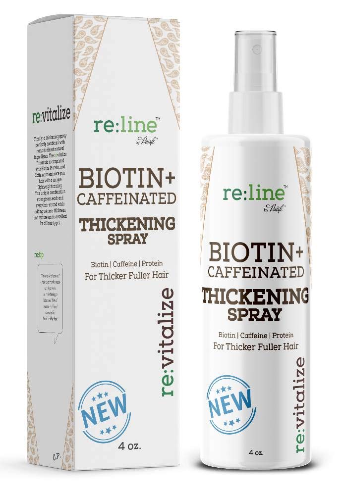 Paisle Botanics Biotin Hair Thickening Spray application on wet hair for smoother texture