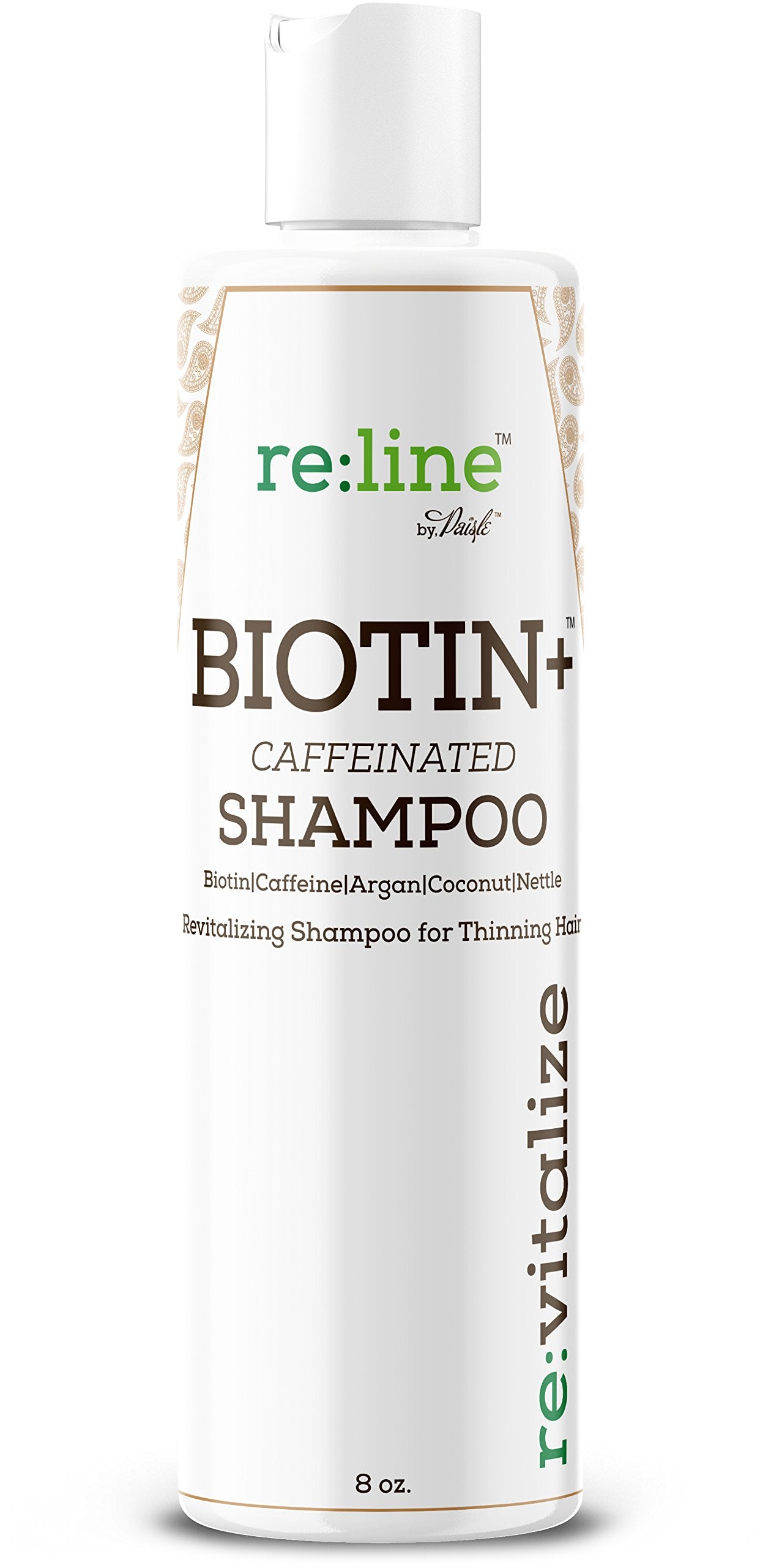 Paisle Botanics Biotin Shampoo preserves color-treated hair vibrancy